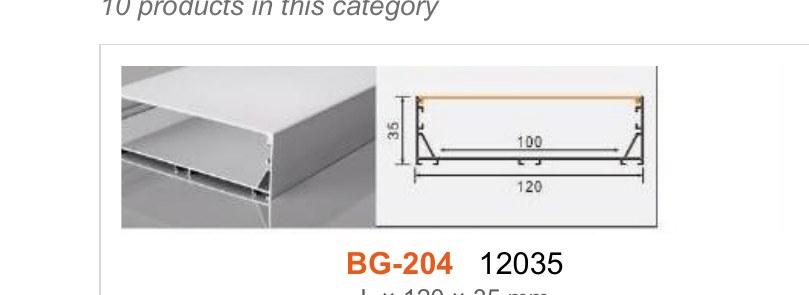 BG-204 BG-204 12035 — photo and dimension drawing