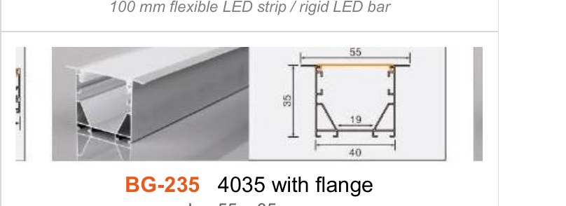 BG-235 BG-235 4035 with flange — photo and dimension drawing