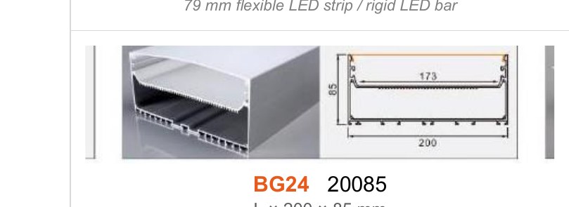 BG24 BG24 20085 — photo and dimension drawing