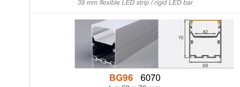 BG96 BG96 6070 — photo and dimension drawing