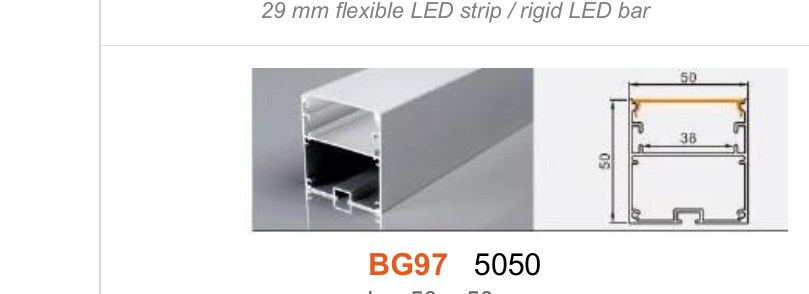BG97 BG97 5050 — photo and dimension drawing