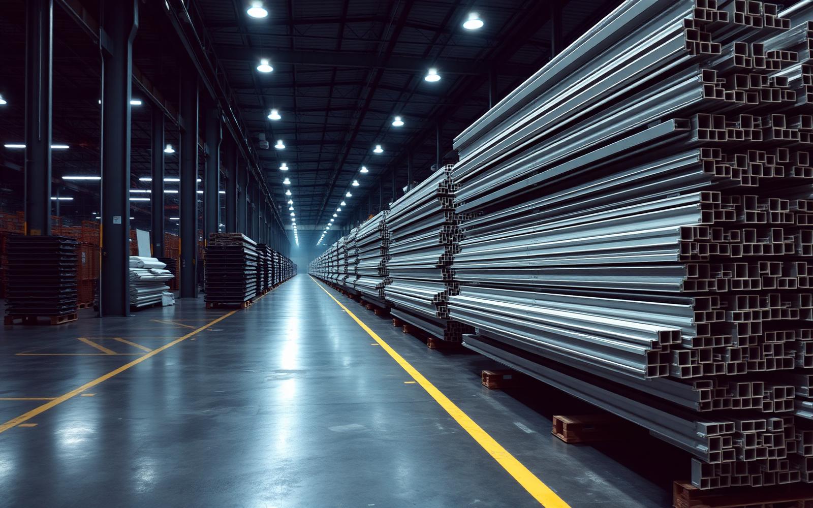 TCDCH Group aluminium extrusion warehouse