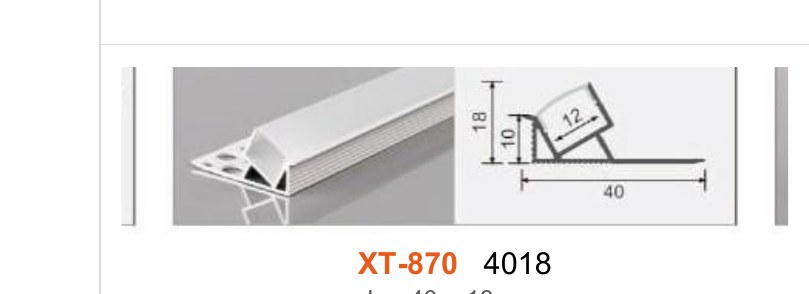 XT-870 XT-870 4018 — photo and dimension drawing