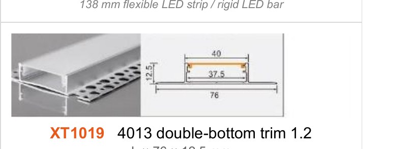 XT1019 XT1019 4013 double-bottom trim 1.2 — photo and dimension drawing