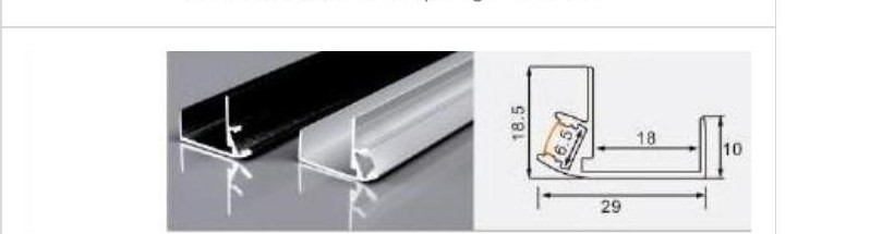 XT321 XT321 1829 shelf — photo and dimension drawing