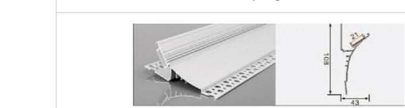 XT544 XT544 10843 wall washer — photo and dimension drawing