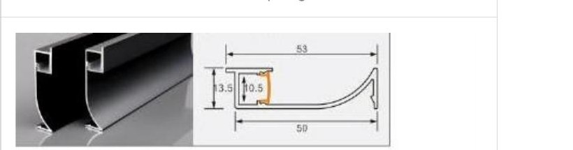 XT686 XT686 5313 skirting — photo and dimension drawing