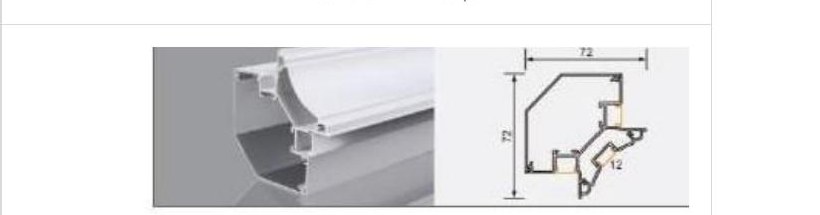 XT833+834+714 XT833+834+714 7272 crown molding — photo and dimension drawing